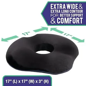 Healthy Spirit Donut Tailbone Hemorrhoid Cushion - donut ring cushion