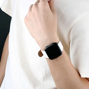 POHNUI 3 Pack Leather Bands Compatible with Fitbit Versa 2/Versa/Versa Lite/Versa SE for Women Men, Adjustable Soft Leather Replacement Strap Wristband for Fitbit Versa Smart Watch Green+Pink+Gray - fitbit versa band leather