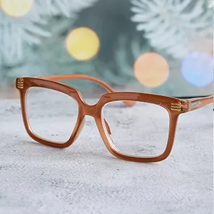 Eyekepper Square Reading Glasses for Women Large Frame Readers - Green +3.25 Green 3.25 x - women readers
