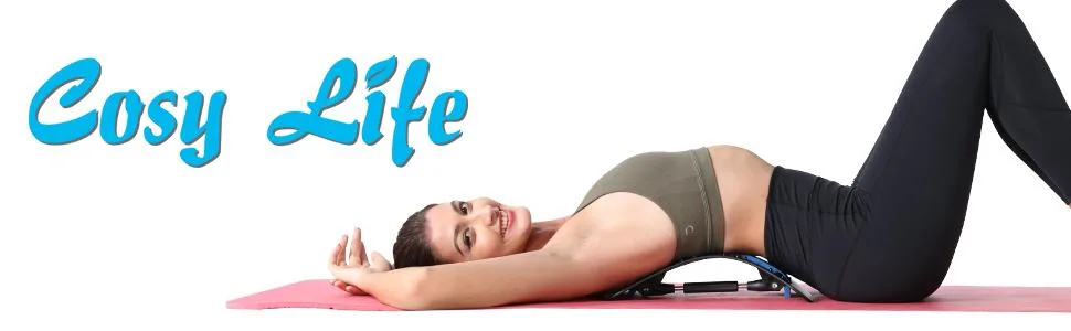 Back Stretcher, Upper and Lower Back Massager, Pain Relief for Back Herniated Disc, Sciatica, Scoliosis, Multi-Level Back Extension Lumbar Support - lumbar support