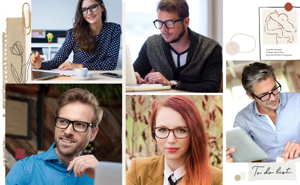 Computer Reading Glasses Blue Light Blocking Men Women Spring Hinges Readers Comfortable Glasses for Reading 1.5 4pack(mix Color) 1.5 x - blue light blocking reading glasses 1.0, blue light blocking reading glasses women 1.5