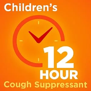 Amazon Basic Care Children's Cough Suppressant DM, Orange Flavor Medicine for Kids, 5 Fl Oz - children