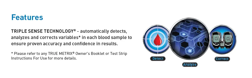 TRUE METRIX® Control Solution Bundle Level 1, Level 2 and Level 3 Solutions + TRUEplus® Log Book - TRUE METRIX,TRUE METRIX test strips, glucose test strips, glucose meter, diabetes, test strips