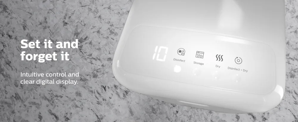 Philips UV Light Sanitizer Box | Disinfect Everyday Items, Baby Products, Tablets in Minutes | Touch Control | Auto-Off Safety | ETL Listed & EPA Certified - Philips;LED;UV-C; disinfecting lamp; mini box; disinfect surfaces and objects; easy to use; features