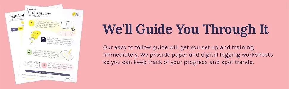 The Smell Project Smell Training Kit - Essentials - Olfactory Training Kit with 10ml Real Essential Oils - Smell Therapy for Smell Loss - product information 3