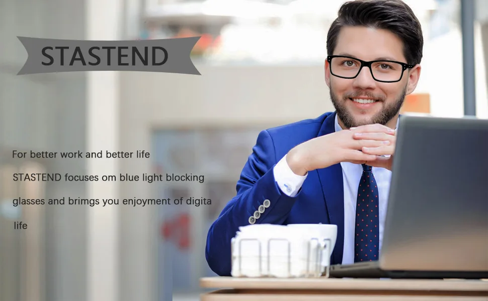 5 Pairs Reading Glasses Quality Readers Spring Hinge Glasses for Men Women Blue Light Blocking Anti Glare (Black, 1.50) Black 1.5 x - STASTEND Reading Glasses