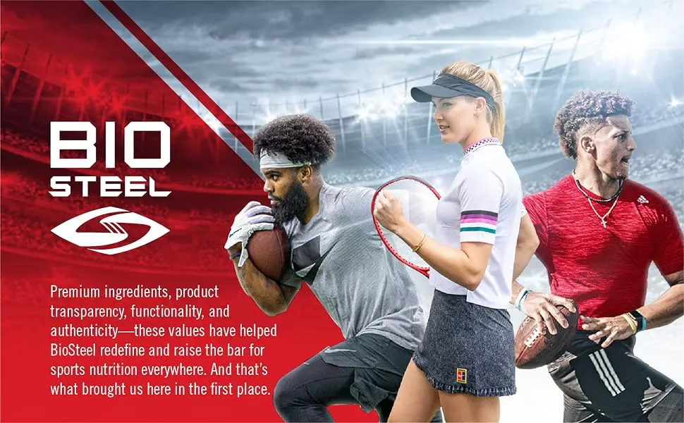 BioSteel 100% Whey Protein Powder, rBGH Hormone Free and Non-GMO Post Workout Formula, Chocolate, 25 Servings - biosteel 100WP header