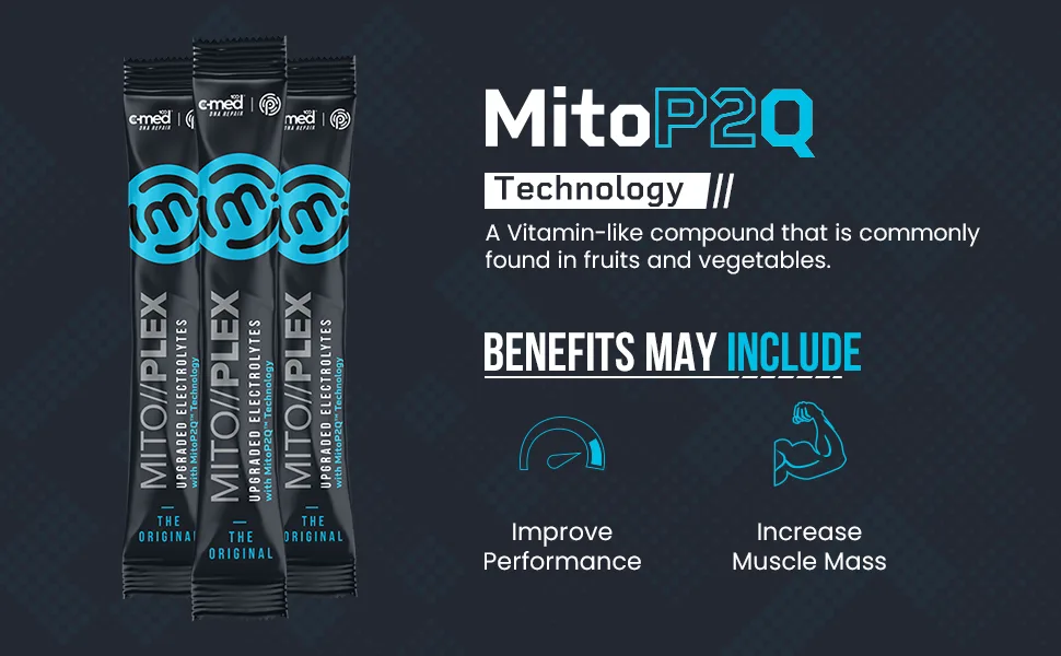 Pruvit MITO//PLEX® Upgraded Electrolytes with MitoP2Q Technology – Dietary Supplement with Pure Therapeutic Ketones for Bones Growth, Energy Boost, and Immune System - Mito Plex