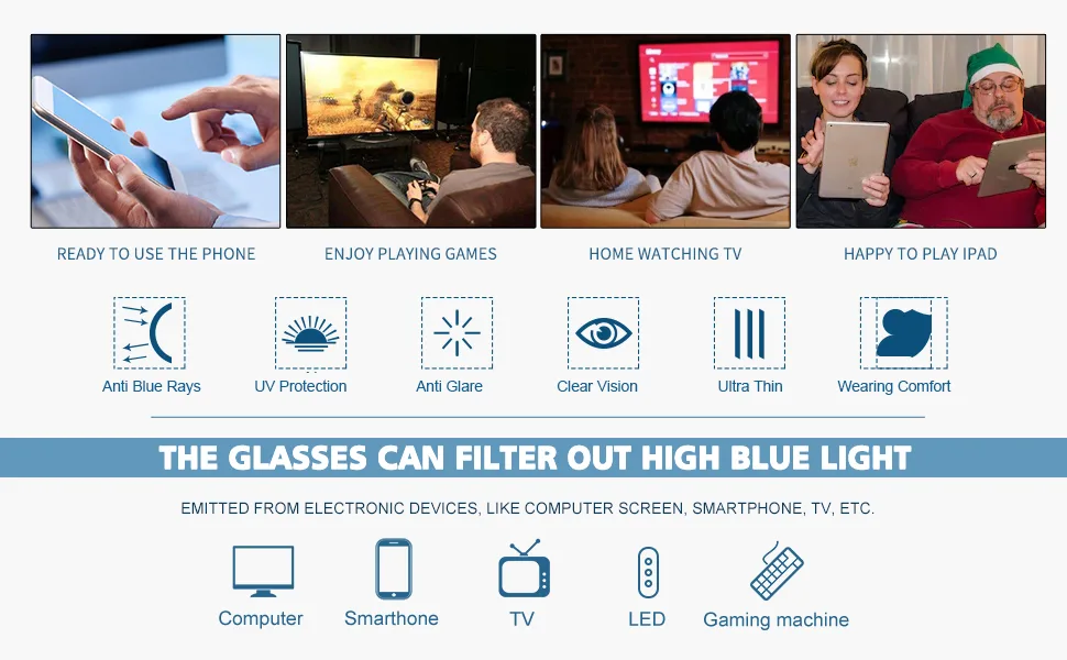 EYEGUARD 4 Pack Reading Glasses Blue Light Blocking Spring Hinge Women Readers 4 Pack Mix 1.5 x - reader