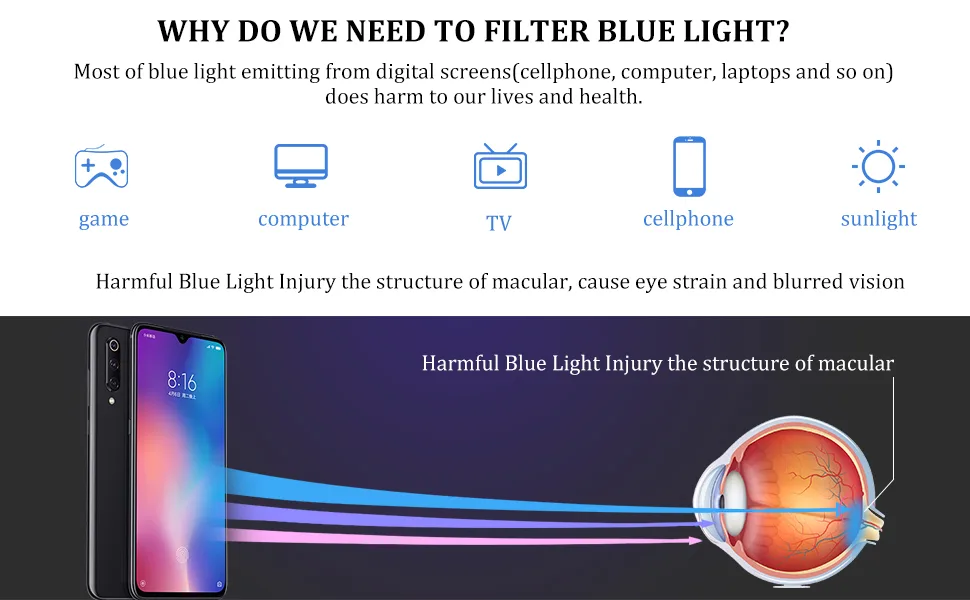 HUYA OPT Blue Light Blocking Reading Glasses TR90 Computer Reading Glasses Lightweight Frame Women & Men Black+leopard 1.0 x - reading glasses