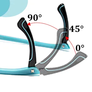 HUYA OPT Blue Light Blocking Reading Glasses TR90 Computer Reading Glasses Lightweight Frame Women & Men Black+leopard 1.0 x - reading glasses
