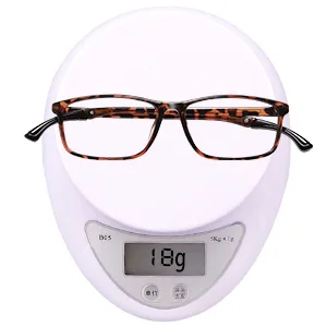 HUYA OPT Blue Light Blocking Reading Glasses TR90 Computer Reading Glasses Lightweight Frame Women & Men Black+leopard 1.0 x - reading glasses