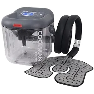 COOLMAN Cold Therapy System with Flexible Universal Pad and Extra Backup Connectors, Ice Machine for Knee After Surgery - main pic