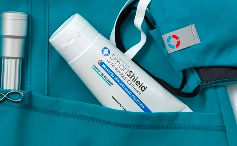 Certainty SmartShield Antimicrobial Ointment for Nasal Antiseptic, Nasal Sanitizer & Wound Dressing, CNCAM, 30G Unscented 1 Ounce (Pack of 1) - Certainty SmartShield