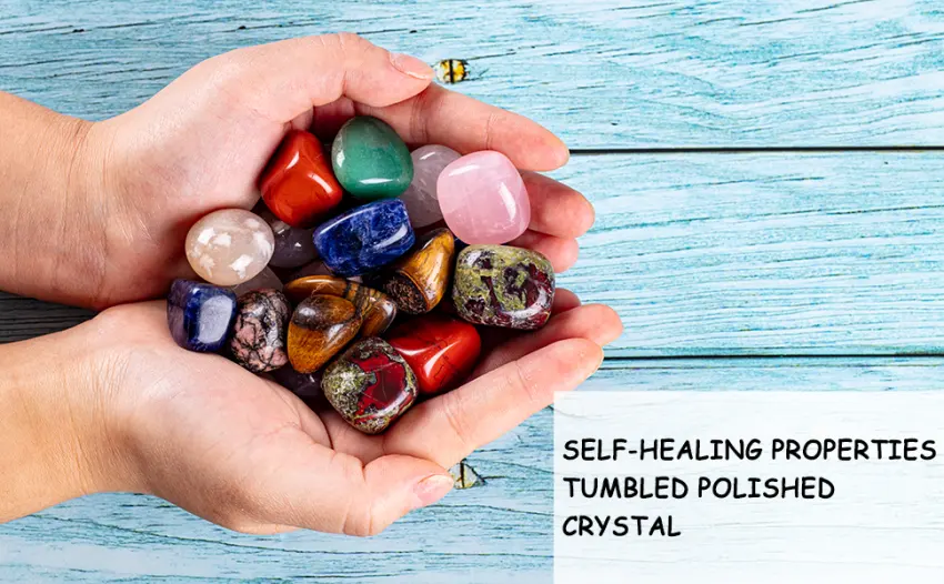 7PCS Tumbled Crystals Stones Polished Red Jasper for Wicca Reiki Chakra Healing Energy Balancing Beginners - product information 2