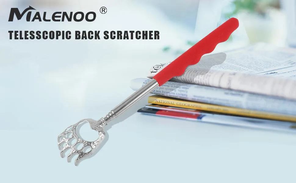 4-Pack Back Scratcher for Women Men Extendable Bear Claw Automatic Telescoping Metal Dog Retractable Sturdy Unique Adjustable Back Scratchers Massager - product information 1