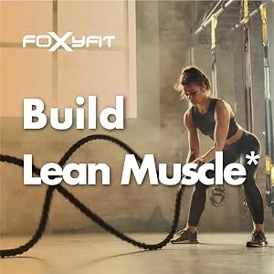 FoxyFit BCAA for Her | Branched Chain Amino Acids for Women to Boost Hydration and Reduce Soreness, BlackBerry Lemonade (BCAA Powder - 20 Servings) - Build Lean Muscle