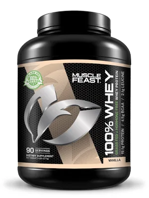 Muscle Feast 100% Grass-Fed Whey Protein, Pastured Raised Hormone Free All Natural, Unflavored, 5lb - 100% WHEY