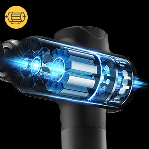 Heated Massage Gun Deep Tissue Include Heat&Cold Head,Adjustable Temperature(35-65? ),20 Speeds,14mm Amplitude Muscle Massager Gun for Gym Home Outdoors Post-Workout Pain Relief Red - product information 5