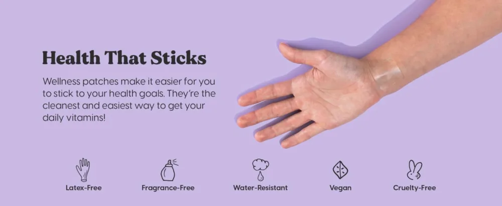 The Patch Brand Vitamin Sleep Patches - Powerful Wellness Vitamins You Can Wear - 2 Count (30 Patches) - The Patch Brand