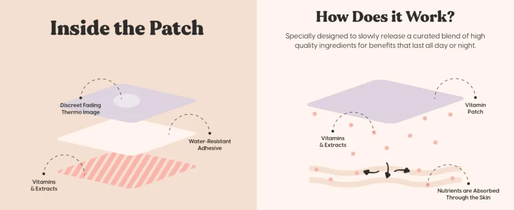 The Patch Brand Vitamin Sleep Patches - Powerful Wellness Vitamins You Can Wear - 2 Count (30 Patches) - the patch brand