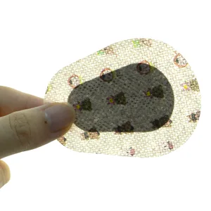 AndicAge Adhesive Eye Patches Cute Eye Pads Post for Kids with 3 Different Designs, Disposable Eye Patch Pad for Amblyopia, Lazy Eye (60 Count) Mix-color - Thin