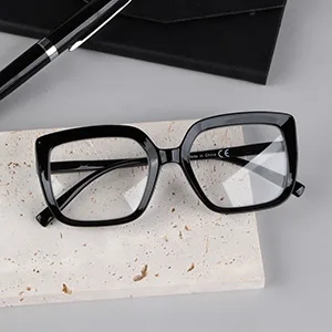 Eyekepper Reading Glasses for Women Large Frame Readers Eyeglasses Oversize - White White 0.0 Diopters - oversize reader for women