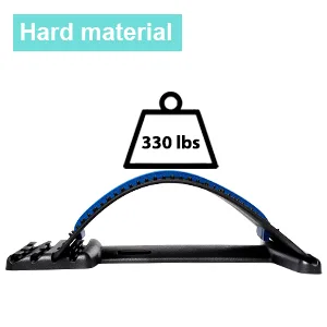 Back Stretcher, Multi-Level Back Massager Lumbar, Back Stretcher for Lower Back Pain Relief, Spine Board Deck, Pain Relief for Herniated Disc, Sciatica, Scoliosis(4 Adjustable Setting) - product information 5
