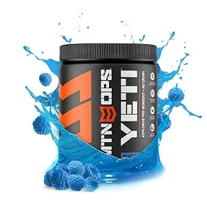 MTN OPS Yeti Monster Pre-Workout Powder Energy Drink, 30-Serving Tub, Tiger's Blood - product information 2