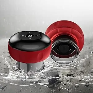 Becommend Smart Dynamic Cupping Therapy Set,Cellulite Massager 3 in 1 Vacuum Therapy Machine Cellulite Remover,Gua Sha Massage Tool with12 Level Temperature and Suction, 12 Level Red - cupping set