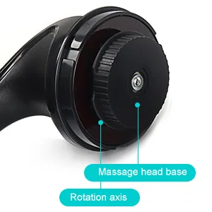 Electric Back Massager - Handheld-Cellulite Massager Full Body Massager with 4 Massage Heads - messager electric machine masajeador tool held nerve full vibrosculpt self muscles masager women