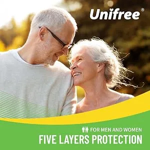 Unifree Disposable Underpad, Incontinence Pad, Super Absorbent, 100 Count, Blue (M 24x24 Inch) - Unifree Under Pad 2