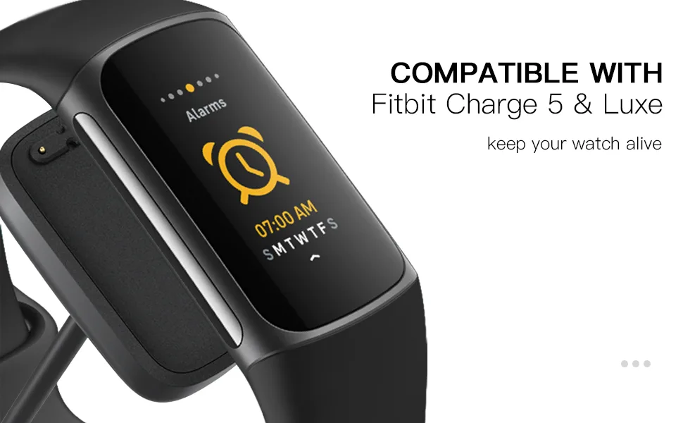 2 Pack Compatible for Fitbit Charge 5 Cable Charger - charg5 cable