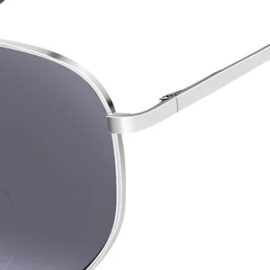 Bifocal Aviator Sun Readers, 1.0 Reading Sunglass for Women Men Protect UV400 Grey 1.0D - bifocal sun readers