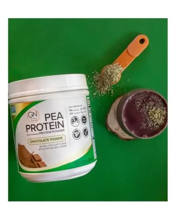 Growing Naturals Rice Protein Chocolate Power (476G) 16.80 Ounces by Growing Naturals - pea protein