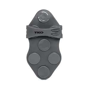 TKO Hand Held Massager Tools | Roller Ball Massager | Hand Roller Massager | Massage Gloves | Hand Massager Tool | Rolling Ball for Muscle Massaging | Massage Tool for Essential Oils | Pain Relief Light Grey - TKO Hand Massager with Metal Ball Rollers