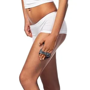 TKO Hand Held Massager Tools | Roller Ball Massager | Hand Roller Massager | Massage Gloves | Hand Massager Tool | Rolling Ball for Muscle Massaging | Massage Tool for Essential Oils | Pain Relief Light Grey - TKO Hand Massager with Metal Ball Rollers