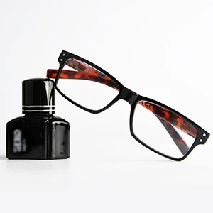 Reducblu Reading Glasses with Spring Hinge for Women and Men - Classic Readers 8 Pairs Mix 2.5 Diopters - Reducblu R032 Classic Readers for Male