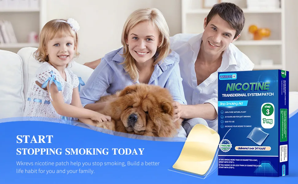 7 mg Step 3 Nicotine Patches to Help Quit Smoking, Delivered Over 24 Hours Nicotine Transdermal System Stop Smoking Aids-21 Patches - product information 6