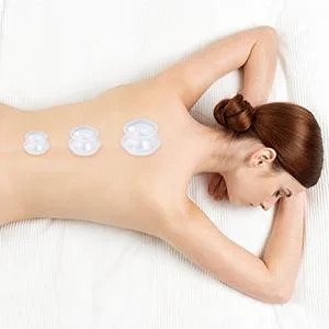 ELERA Silicone Cupping Therapy Sets, Professionally Chinese Massage Cups Tools, Silicone Cup for Joint Pain Relief, Massage Body (2 Cups) 2 Piece Set-M - product information 2