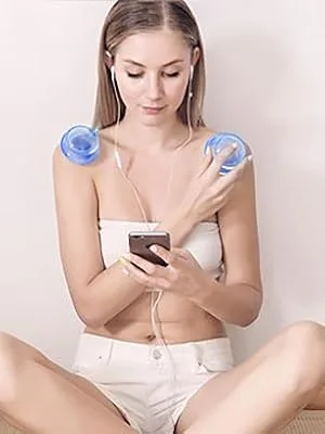 Cupping Therapy Sets, Professionally Chinese Vacuum Suction Massage Cups Tools, Deep Tissue Myofascial Release, Silicone Cup for Joint Pain Relief, Massage Body (Blue, 7) - blue