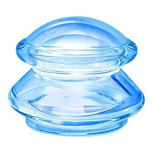 Cupping Therapy Sets, Professionally Chinese Vacuum Suction Massage Cups Tools, Deep Tissue Myofascial Release, Silicone Cup for Joint Pain Relief, Massage Body (Blue, 7) - blue