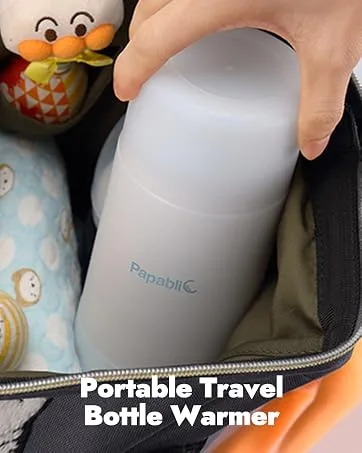 Papablic Formula One Step Bottle Warmer, Water Warmer for Baby Formula with Smart Temperature Control - portable bottle warmer