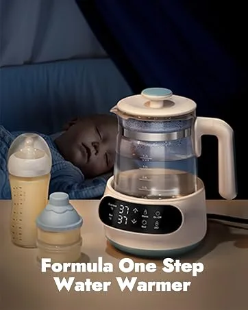 Papablic Formula One Step Bottle Warmer, Water Warmer for Baby Formula with Smart Temperature Control - water warmer for baby formula