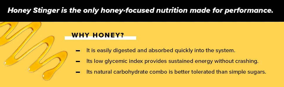 Honey Stinger Organic Energy Chews – Variety Pack With Sticker – 4 Count – 1 of Each – Gummy Energy Source for Any Activity – Cherry Blossom, Pink Lemonade, Pomegranate Passionfruit & Fruit Smoothie - product information 3