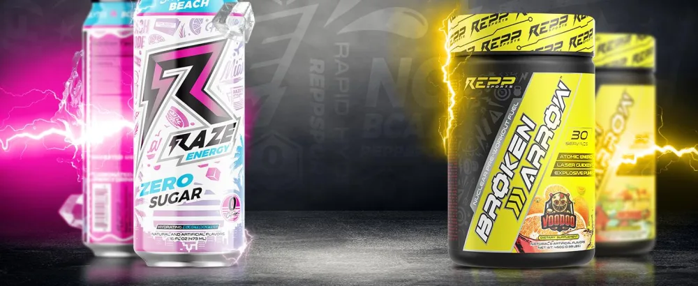 REPP Sports Broken Arrow Extreme Pre-Workout | Intense Energy and Endurance Support (Hail Storm, 20/40 Servings) - Product Comparison