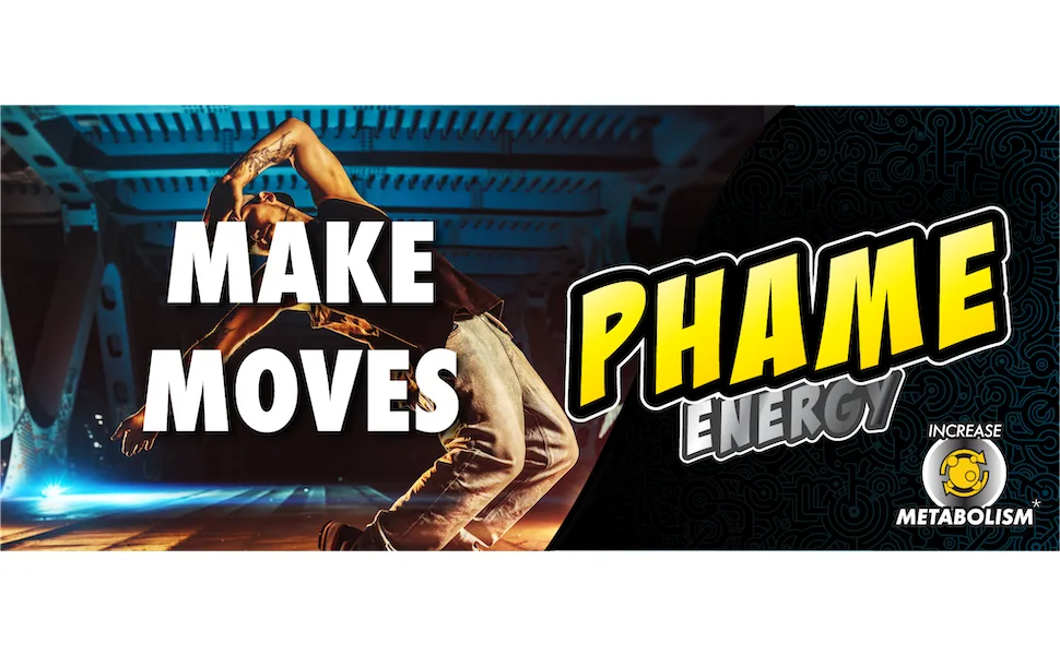 Phame Energy Drink Powder Mix & Advanced Focus Supplement |Game Fuel for Memory, Processing Speed & Hydration| Keto Electrolytes & Potassium | 25 Servings Strawberry Mango - pre workout