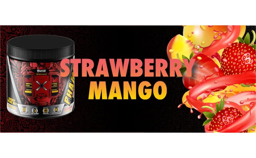 Phame Energy Drink Powder Mix & Advanced Focus Supplement |Game Fuel for Memory, Processing Speed & Hydration| Keto Electrolytes & Potassium | 25 Servings Strawberry Mango - pre workout
