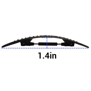 Back Stretcher, Back Cracker, 2022 Upgraded Back Cracking Device for Lower Back Pain Relief, Adjustable Multi-Level Spine Deck with Massage Points for Herniated Disc, Scoliosis, Sciatica - spine board