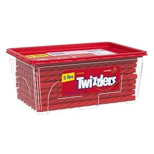TWIZZLERS Twists Strawberry Flavored Chewy Candy - Halloween - 5 lbs. - Twizzlers - Share the Fun